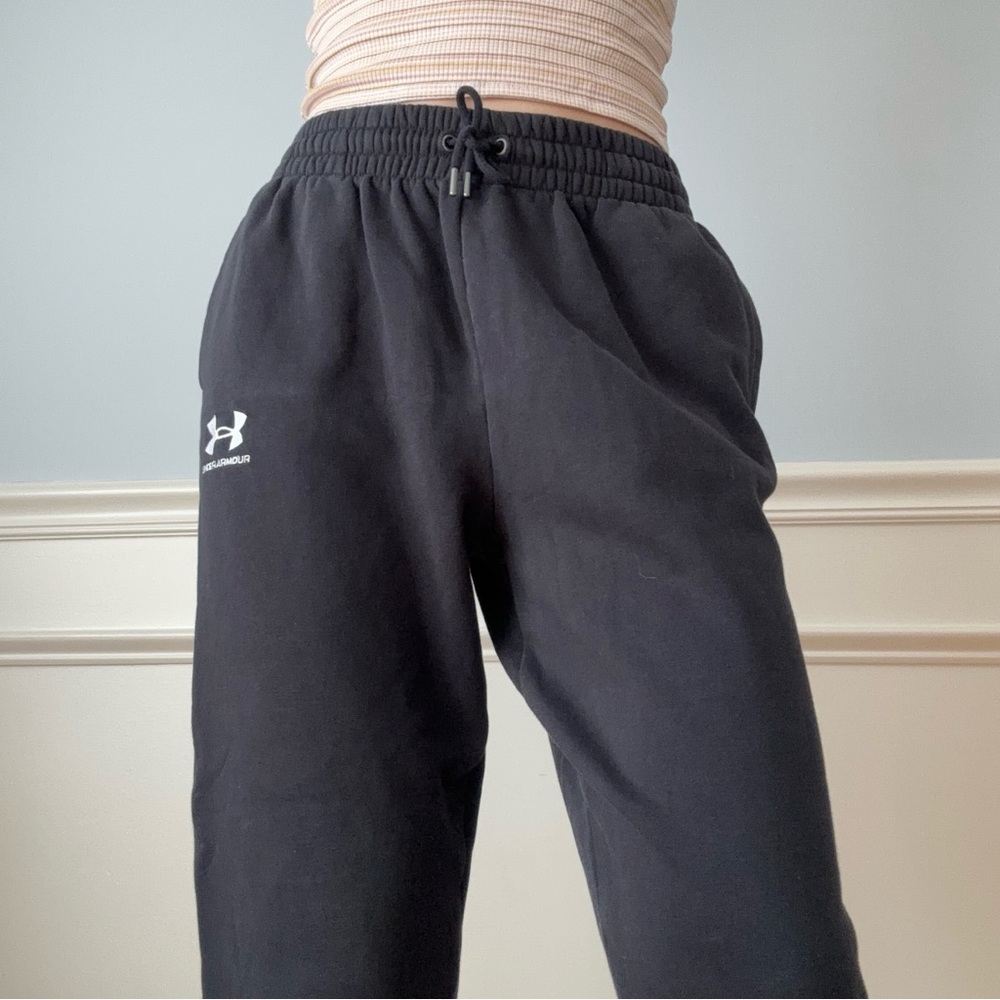 Under armour black sweatpants